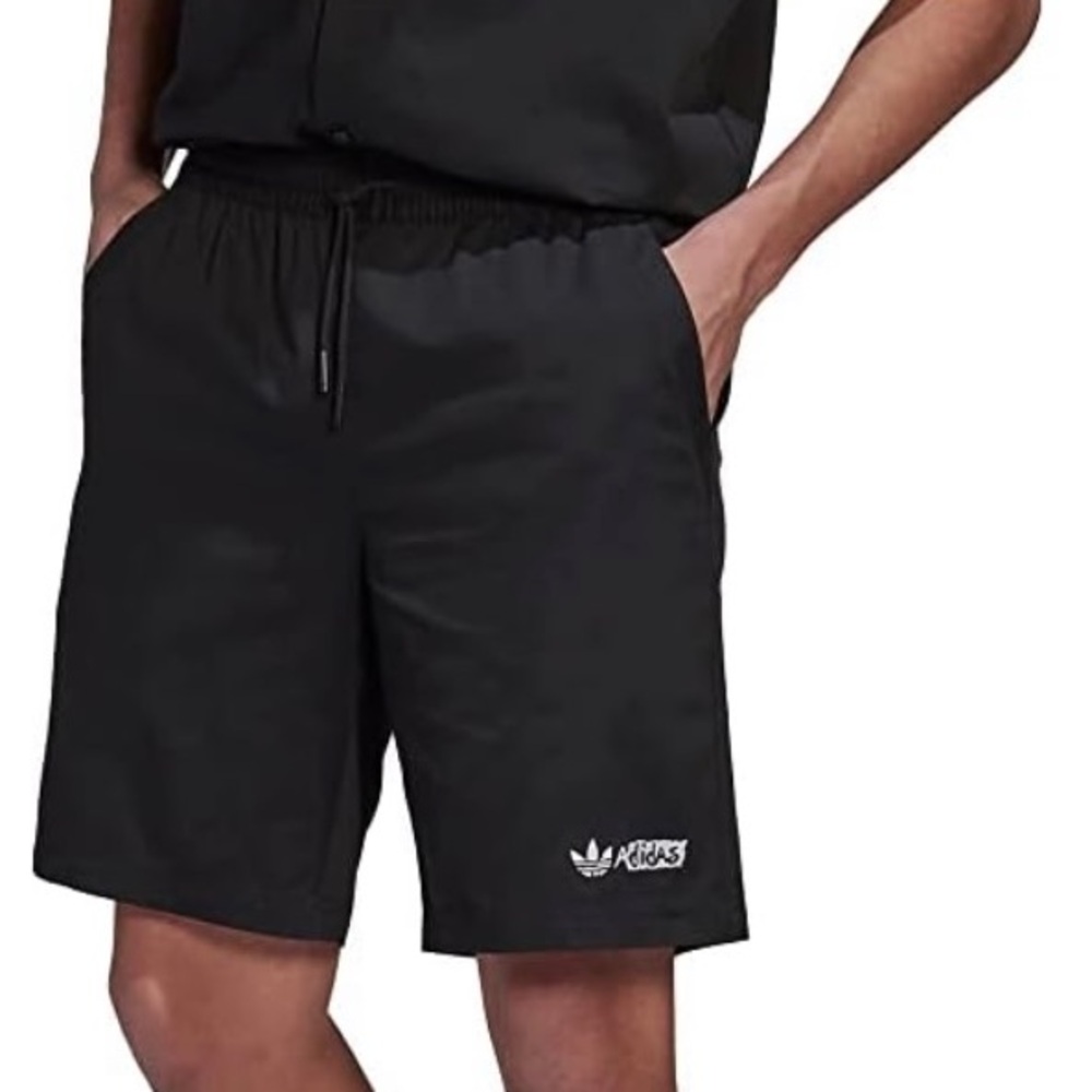 🆕 Adidas Originals Men's Twill Shorts Black Size XS HT1652 - NWT $50
